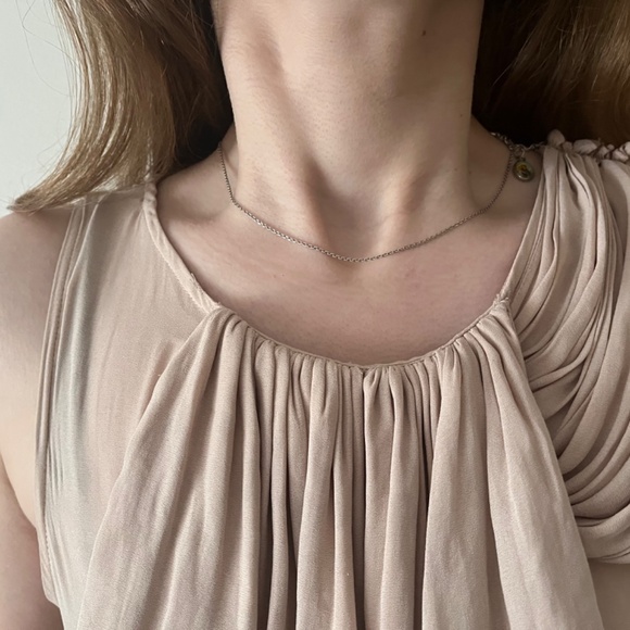 Zara Basics Two-Tone Sleeveless Ruffle Dress – Women’s Size XS - Picture 9 of 10